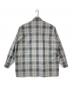 THE RERACS (ザ リラクス) WORSTED PEACH SKIN THE PERFECT SHIRT (ウーステッドピーチスキンザパーフェクトシャツ) グレー サイズ:36：25000円