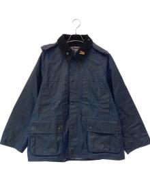 Barbour×LEVI'S（バブアー×リーバイス）の古着「OVERSIZED BEDALE WAXED JACKET」｜ネイビー
