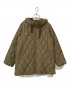 La TOTALITEラ ト―タリテ）の古着「ダイヤキルト中綿コート」｜ブラウン