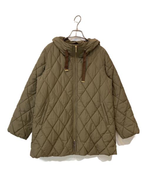 La TOTALITE（ラ ト―タリテ）La TOTALITE (ラ ト―タリテ) ダイヤキルト中綿コート ブラウン サイズ:36の古着・服飾アイテム