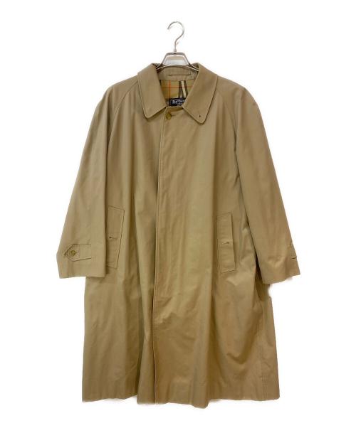 Burberry's（バーバリー）Burberry's (バーバリー) USA製 裏地ノバチェックステンカラーコート ベージュ サイズ:42の古着・服飾アイテム