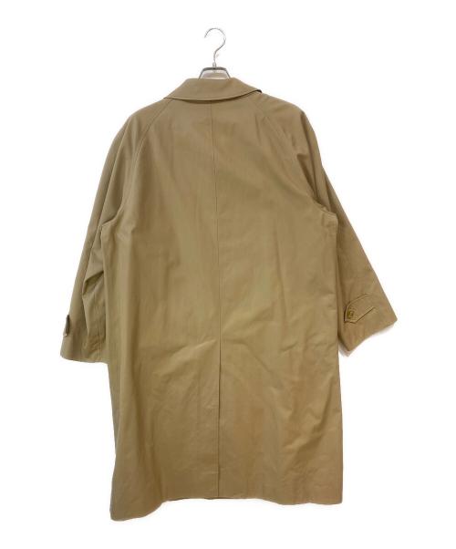Burberry's（バーバリー）Burberry's (バーバリー) USA製 裏地ノバチェックステンカラーコート ベージュ サイズ:42の古着・服飾アイテム