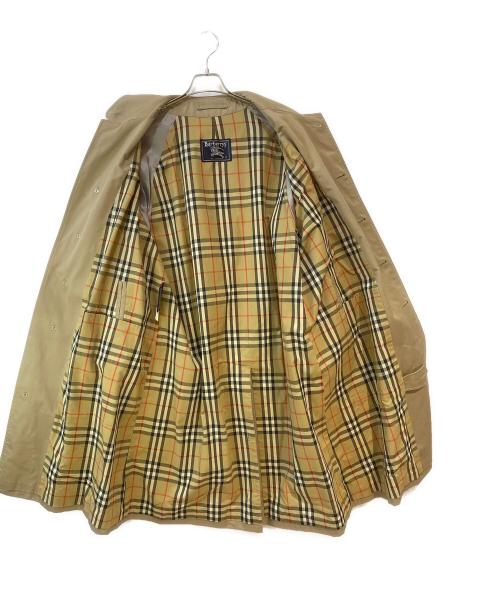 Burberry's（バーバリー）Burberry's (バーバリー) USA製 裏地ノバチェックステンカラーコート ベージュ サイズ:42の古着・服飾アイテム
