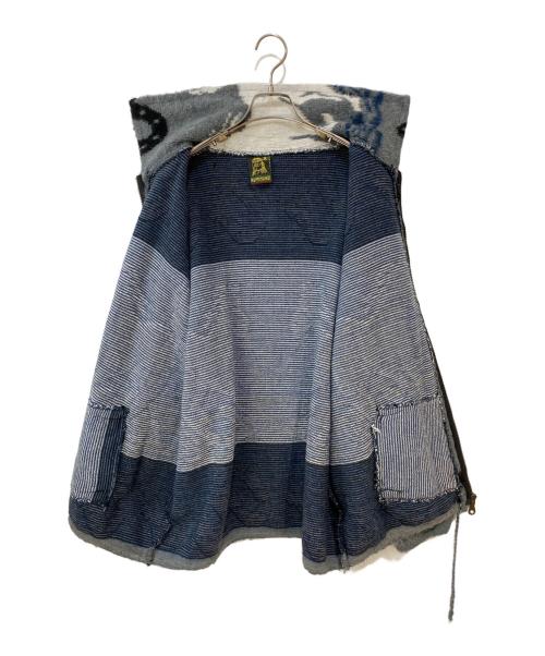 RUMINAHUI（ルミナウィ）RUMINAHUI (ルミナウィ) ウールニットジャケット グレー サイズ:なしの古着・服飾アイテム