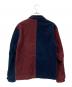 stussy (ステューシー) ミックスコーデュロイジップブルゾン ネイビー×ボルドー サイズ:M：10000円