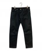 WOLF'S HEADウルフズヘッド）の古着「black tiger　ブラックタイガー　コットンツイルパンツ」｜ブラック