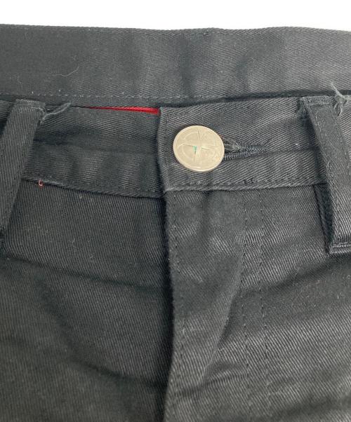 WOLF'S HEAD（ウルフズヘッド）WOLF'S HEAD (ウルフズヘッド) black tiger　ブラックタイガー　コットンツイルパンツ ブラック サイズ:W34×L30の古着・服飾アイテム