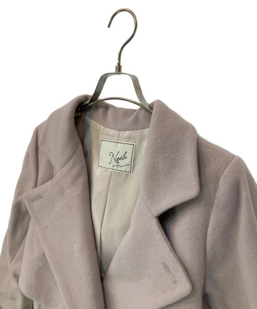 Noela（ノエラ）Noela (ノエラ) 2WAYカラーウールトレンチコート ピンク サイズ:Sの古着・服飾アイテム
