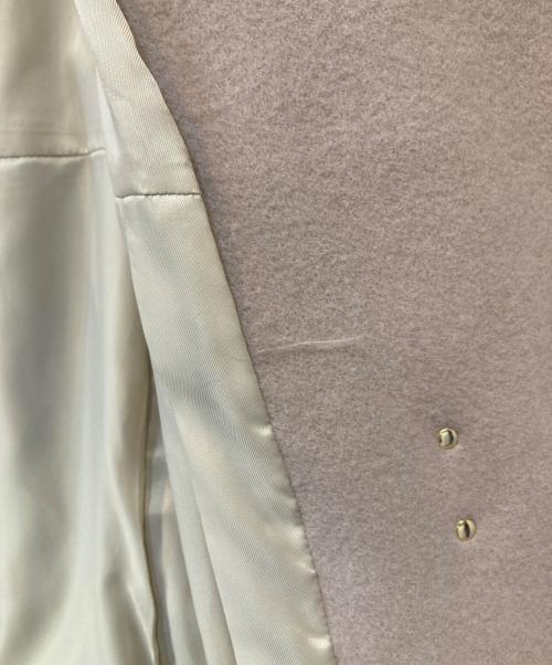 Noela（ノエラ）Noela (ノエラ) 2WAYカラーウールトレンチコート ピンク サイズ:Sの古着・服飾アイテム