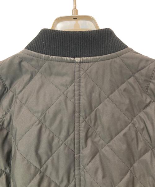 BURBERRY BLUE LABEL（バーバリー ブルー レーベル）BURBERRY BLUE LABEL (バーバリー ブルー レーベル) リバーシブルキルティングジャケット ブラック サイズ:36の古着・服飾アイテム