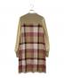 BURBERRY BLUE LABEL (バーバリー ブルー レーベル) ニットワンピース ベージュ サイズ:38：8000円