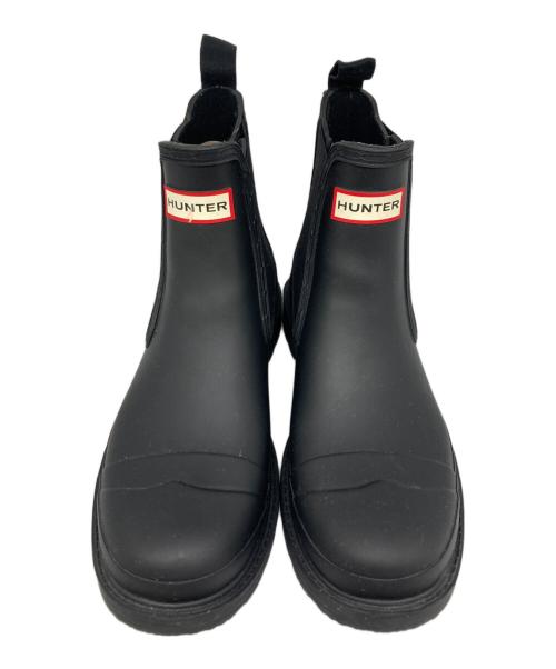 HUNTER（ハンター）HUNTER (ハンター) コマンド チェルシー ブーツ ブラック サイズ:22cmの古着・服飾アイテム