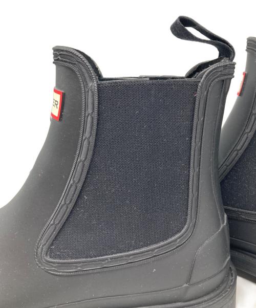 HUNTER（ハンター）HUNTER (ハンター) コマンド チェルシー ブーツ ブラック サイズ:22cmの古着・服飾アイテム