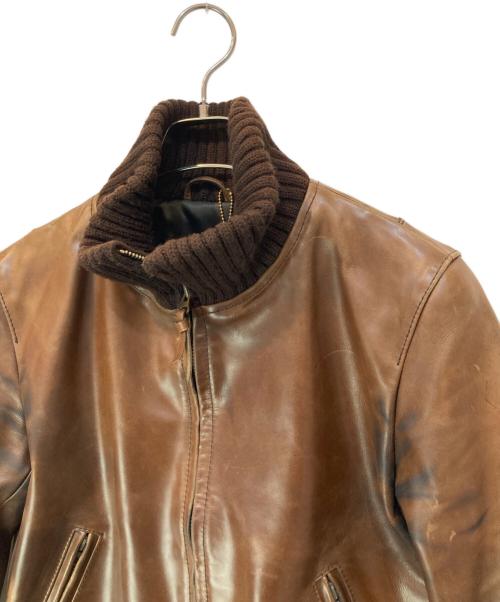 THE DEGNER CLASSIC BRAND（ザ・デグナー・クラシック・ブランド）THE DEGNER CLASSIC BRAND (ザ・デグナー・クラシック・ブランド) レザージャケット ブラウン サイズ:Mの古着・服飾アイテム