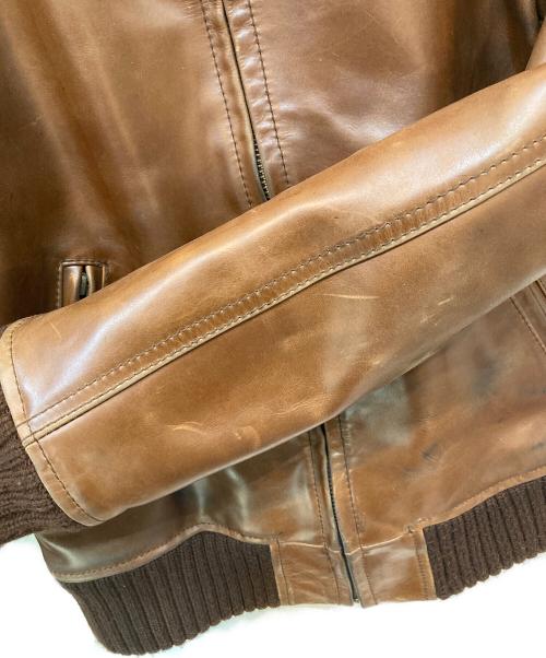 THE DEGNER CLASSIC BRAND（ザ・デグナー・クラシック・ブランド）THE DEGNER CLASSIC BRAND (ザ・デグナー・クラシック・ブランド) レザージャケット ブラウン サイズ:Mの古着・服飾アイテム