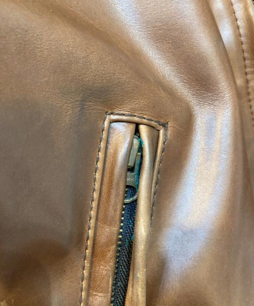 THE DEGNER CLASSIC BRAND（ザ・デグナー・クラシック・ブランド）THE DEGNER CLASSIC BRAND (ザ・デグナー・クラシック・ブランド) レザージャケット ブラウン サイズ:Mの古着・服飾アイテム