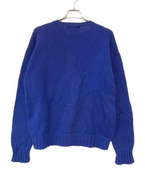 POLO BY RALPH LAUREN（ポロ バイ ラルフローレン）POLO BY RALPH LAUREN (ポロ バイ ラルフローレン) 90’s ポロベアセーター ネイビー サイズ:Mの古着・服飾アイテム