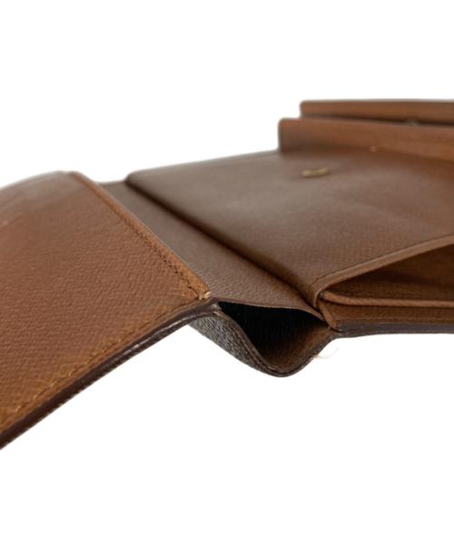 LOUIS VUITTON（ルイ ヴィトン）LOUIS VUITTON (ルイ ヴィトン) ポルト トレゾール エテュイ パピエ 3つ折り財布 ブラウン サイズ:なしの古着・服飾アイテム