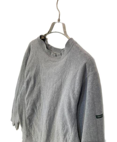 OUTIL（ウティ）OUTIL (ウティ) MAILLE APT クルーネックスウェット グレーの古着・服飾アイテム