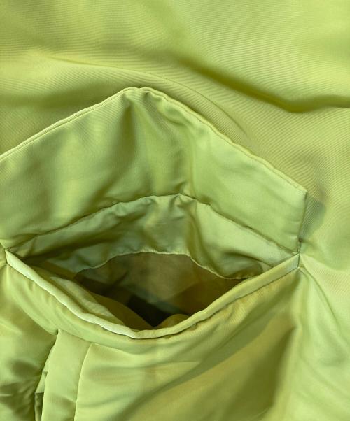 Mila Owen（ミラオーウェン）Mila Owen (ミラオーウェン) ステンカラーフレンチダウンAラインコート イエロー サイズ:freeの古着・服飾アイテム