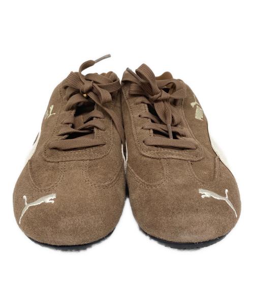 PUMA（プーマ）PUMA (プーマ) SPEEDCAT OG ローカットスニーカー HAUTE COFFEE-FROSTED IVORY サイズ:24.5の古着・服飾アイテム