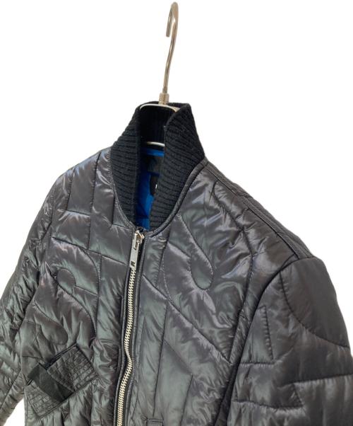 DIESEL（ディーゼル）DIESEL (ディーゼル) 3M THINSULATE / シンサレートキルティング MA-1 ジャケット ブラック サイズ:XSの古着・服飾アイテム