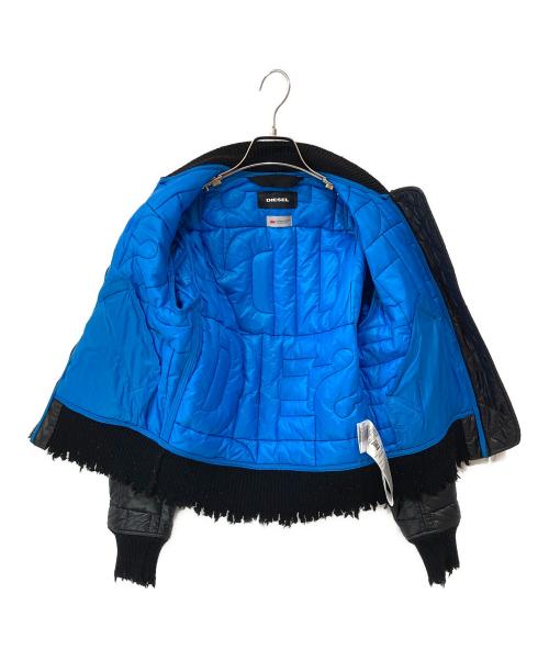 DIESEL（ディーゼル）DIESEL (ディーゼル) 3M THINSULATE / シンサレートキルティング MA-1 ジャケット ブラック サイズ:XSの古着・服飾アイテム