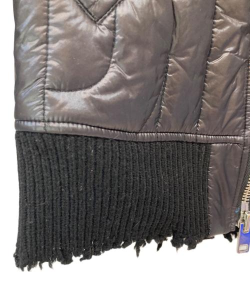 DIESEL（ディーゼル）DIESEL (ディーゼル) 3M THINSULATE / シンサレートキルティング MA-1 ジャケット ブラック サイズ:XSの古着・服飾アイテム