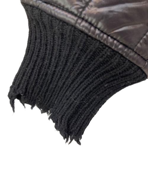 DIESEL（ディーゼル）DIESEL (ディーゼル) 3M THINSULATE / シンサレートキルティング MA-1 ジャケット ブラック サイズ:XSの古着・服飾アイテム