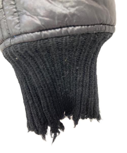 DIESEL（ディーゼル）DIESEL (ディーゼル) 3M THINSULATE / シンサレートキルティング MA-1 ジャケット ブラック サイズ:XSの古着・服飾アイテム