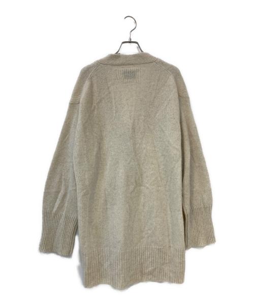 Curensology（カレンソロジー）Curensology (カレンソロジー) ヤクボクシーニットカーディガン アイボリー サイズ:FREEの古着・服飾アイテム