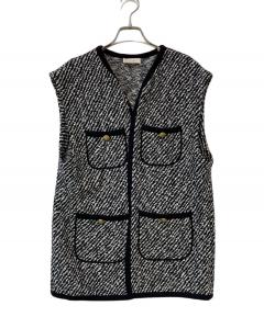 中古・古着通販】sacai (サカイ) チョークストライプベスト ネイビー