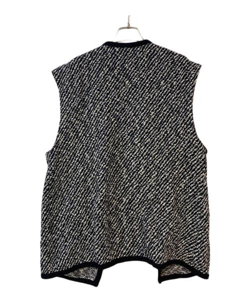 DES PRES（デ プレ）DES PRES (デ プレ) インレーカルゼ フロントオープンジレ ホワイト サイズ:36の古着・服飾アイテム