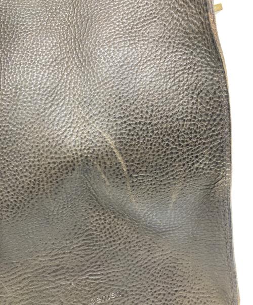 genten（ゲンテン）genten (ゲンテン) スクエア レザーショルダーバッグ ブラック サイズ:なしの古着・服飾アイテム