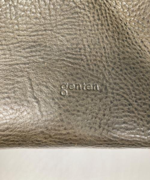 genten（ゲンテン）genten (ゲンテン) スクエア レザーショルダーバッグ ブラック サイズ:なしの古着・服飾アイテム