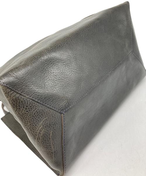 genten（ゲンテン）genten (ゲンテン) スクエア レザーショルダーバッグ ブラック サイズ:なしの古着・服飾アイテム