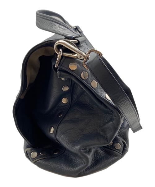 zanellato（ザネラート）zanellato (ザネラート) POSTINA ANNI50 ターンロックショルダーバッグ ネイビーの古着・服飾アイテム