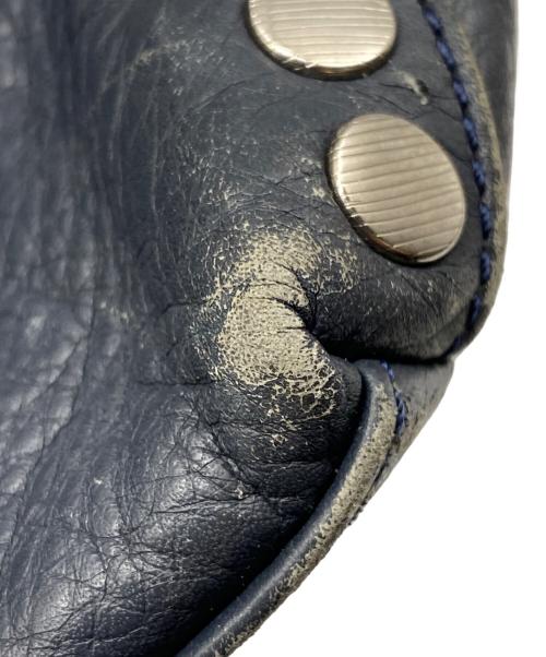 zanellato（ザネラート）zanellato (ザネラート) POSTINA ANNI50 ターンロックショルダーバッグ ネイビーの古着・服飾アイテム