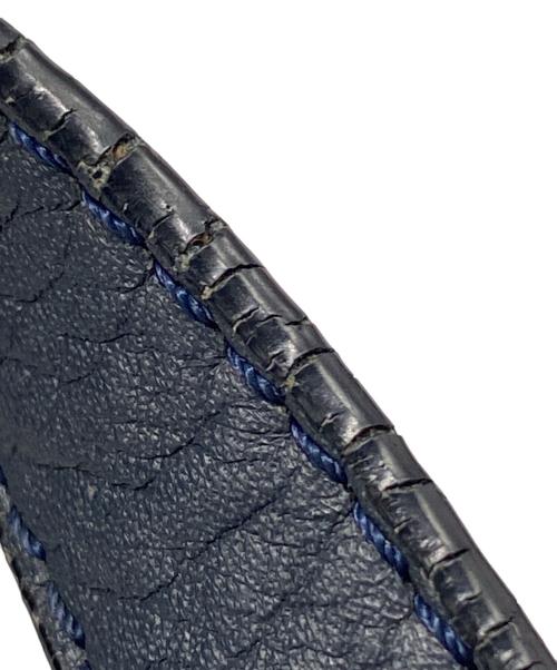 zanellato（ザネラート）zanellato (ザネラート) POSTINA ANNI50 ターンロックショルダーバッグ ネイビーの古着・服飾アイテム