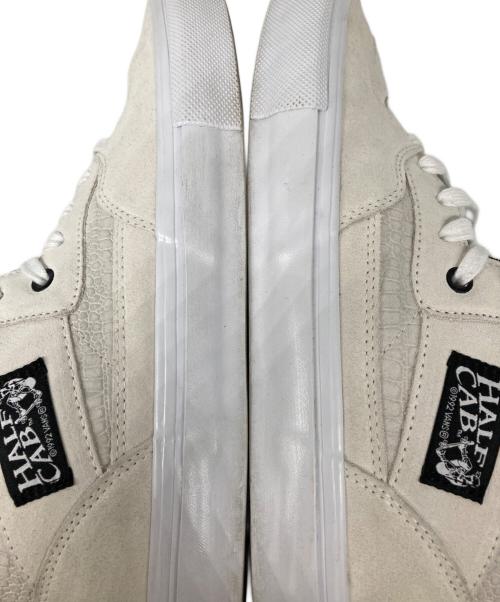 VANS（ヴァンズ）VANS (ヴァンズ) SKATE HALF CAB  スニーカー ホワイト サイズ:29の古着・服飾アイテム