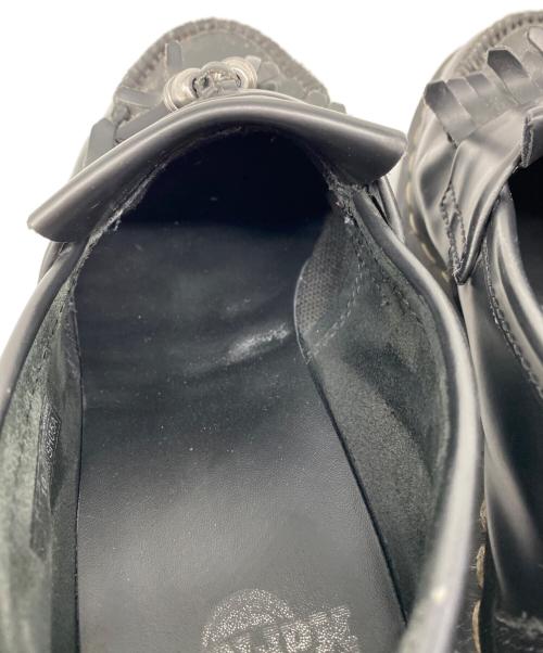 Dr.Martens（ドクターマーチン）Dr.Martens (ドクターマーチン) ADRIAN グレーステッチ ハードウェア タッセル ローファー ブラック サイズ:UK ９の古着・服飾アイテム