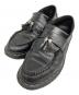 Dr.Martens（ドクターマーチン）の古着「ADRIAN グレーステッチ ハードウェア タッセル ローファー」｜ブラック