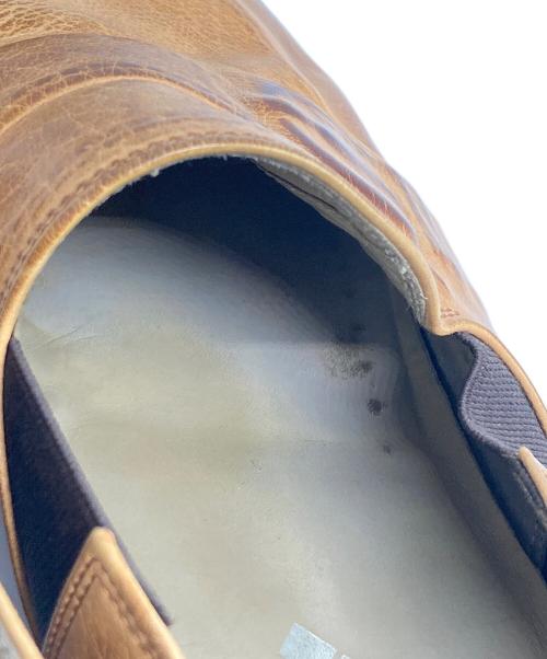 MIHARA YASUHIRO（ミハラヤスヒロ）MIHARA YASUHIRO (ミハラヤスヒロ) 炙り出しシューズ ベージュ サイズ:27 1/2の古着・服飾アイテム