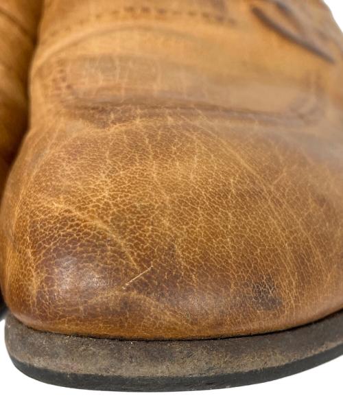 MIHARA YASUHIRO（ミハラヤスヒロ）MIHARA YASUHIRO (ミハラヤスヒロ) 炙り出しシューズ ベージュ サイズ:27 1/2の古着・服飾アイテム