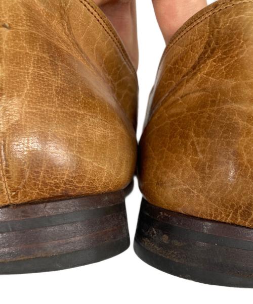 MIHARA YASUHIRO（ミハラヤスヒロ）MIHARA YASUHIRO (ミハラヤスヒロ) 炙り出しシューズ ベージュ サイズ:27 1/2の古着・服飾アイテム