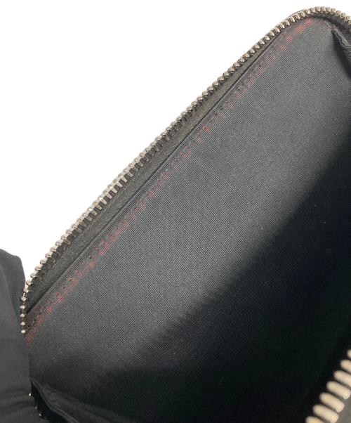 Christian Dior（クリスチャン ディオール）Christian Dior (クリスチャン ディオール) ストラップ付き ジップポーチ ディオール オブリーク ジャカード アイボリー サイズ:なしの古着・服飾アイテム