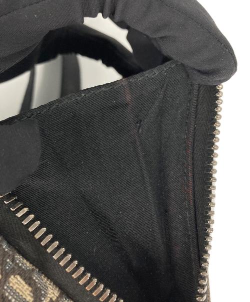 Christian Dior（クリスチャン ディオール）Christian Dior (クリスチャン ディオール) ストラップ付き ジップポーチ ディオール オブリーク ジャカード アイボリー サイズ:なしの古着・服飾アイテム