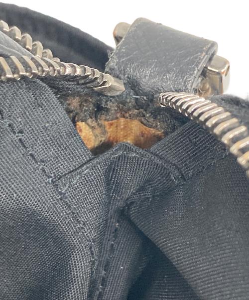 Christian Dior（クリスチャン ディオール）Christian Dior (クリスチャン ディオール) ストラップ付き ジップポーチ ディオール オブリーク ジャカード アイボリー サイズ:なしの古着・服飾アイテム