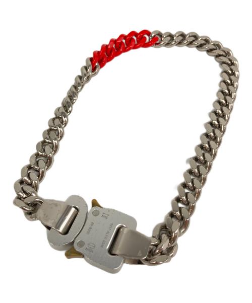 1017 ALYX 9SM（テンセブンティーン アリクス ナインエスエム）1017 ALYX 9SM (テンセブンティーン アリクス ナインエスエム) カラードリンクバックルネックレス シルバー サイズ:なしの古着・服飾アイテム