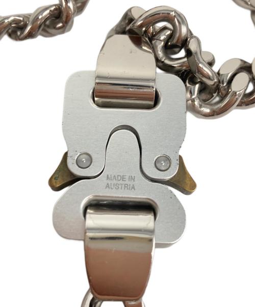 1017 ALYX 9SM（テンセブンティーン アリクス ナインエスエム）1017 ALYX 9SM (テンセブンティーン アリクス ナインエスエム) カラードリンクバックルネックレス シルバー サイズ:なしの古着・服飾アイテム